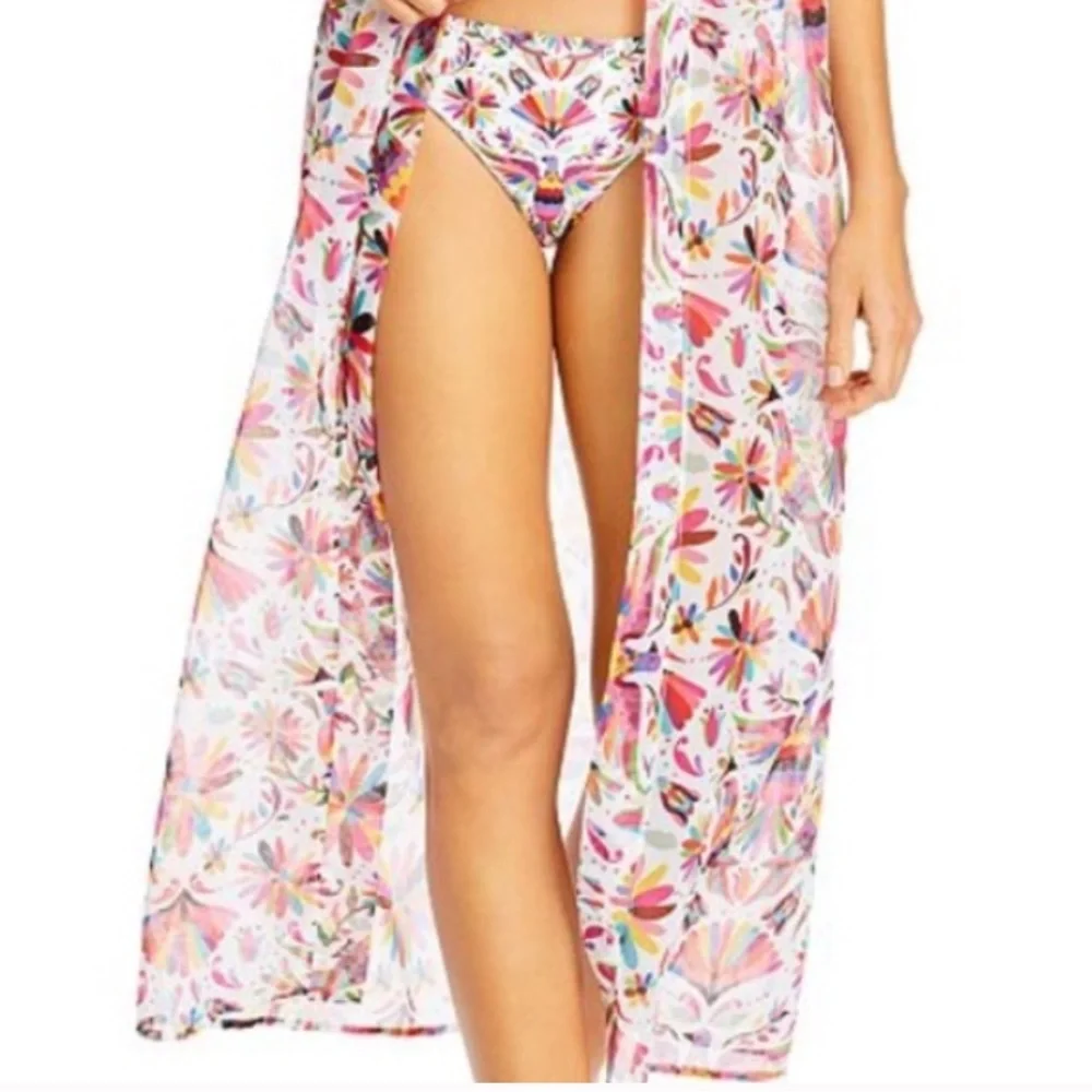 NWOT Verdelimon Caftan Swim Cover-up In Tapiz One Size fits most retail $257 - Picture 12 of 12